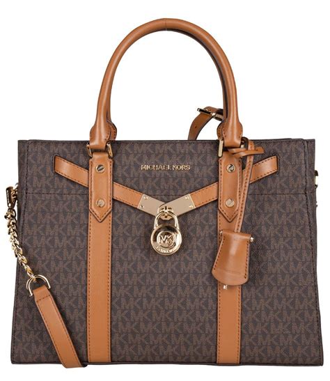 michael kors signature hamilton tote|Michael Kors nouveau Hamilton.